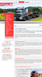 Mobile Screenshot of nosreti-doprava.cz